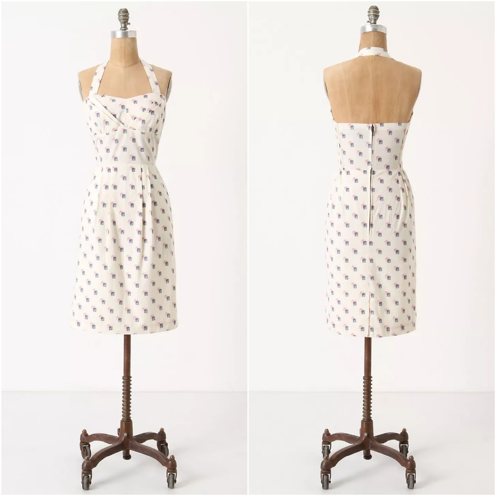 DONATED: Anthropologie Sincerely Paris Halter Dress